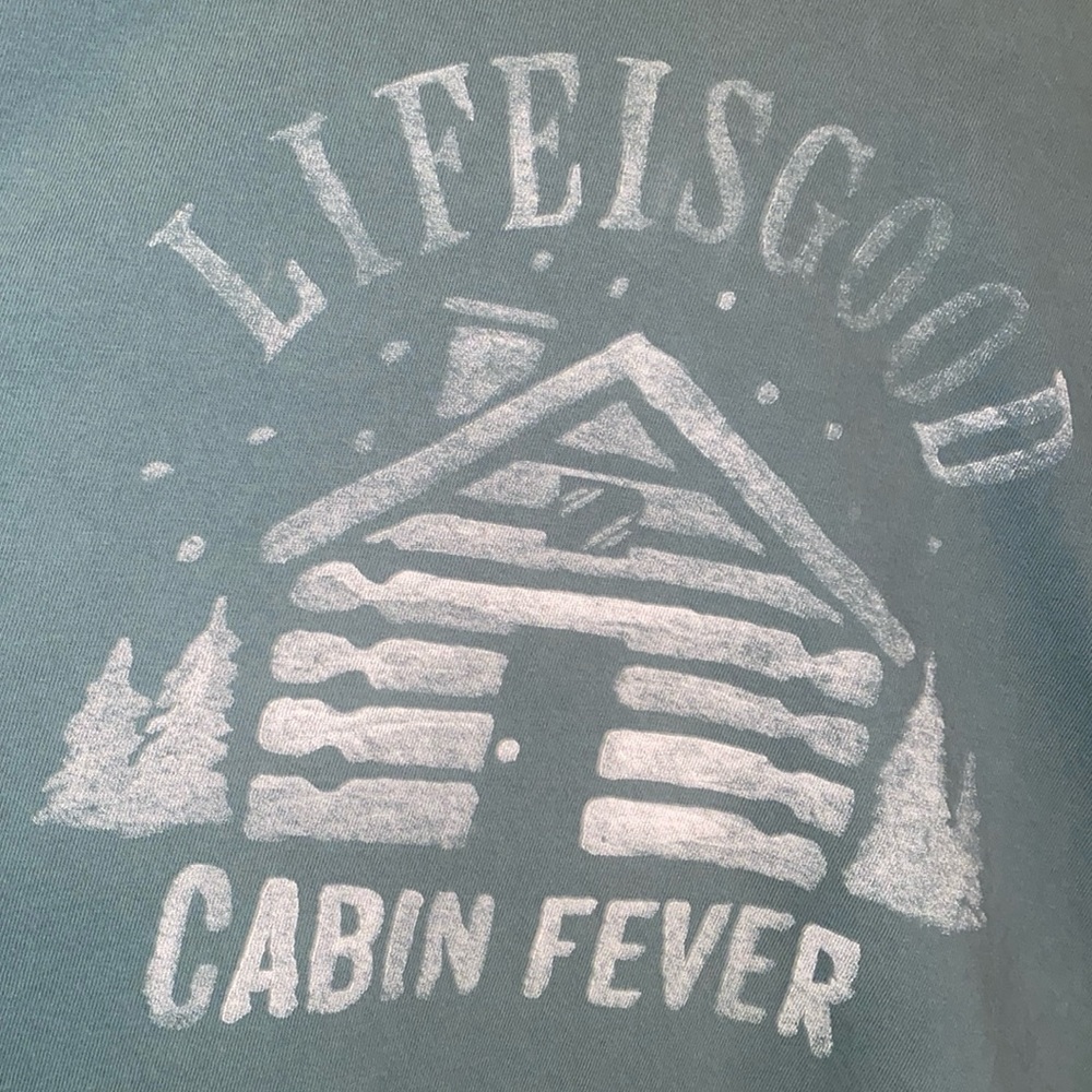 Men’s Life is Good “Cabin Fever” XXL Forest green